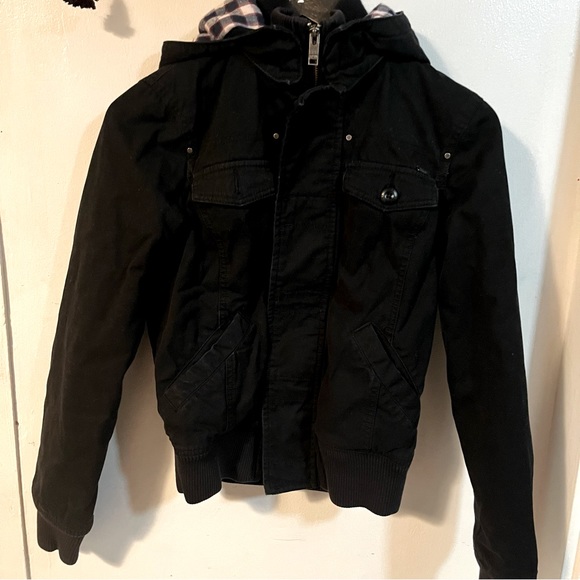 TNA Black Maverick Jacket - Picture 3 of 10